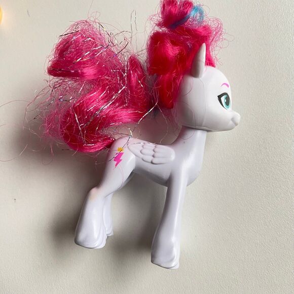 My Little Pony Unicorn Party Celebration 5 Pony Set Sparkle Hair Poseable Head - Picture 4 of 7